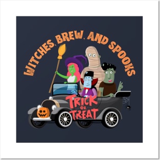 Witches Brew and Spooks Posters and Art